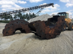 Lutze Process, samen met partner SMT-Stichweh, bezorgen 21j oud zandwiel 2e leven door vervanging van het ontwateringsrad.