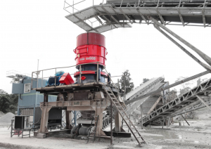 Successful supply and commissioning of a Sandvik cone crusher type CH660 by Lutze Process