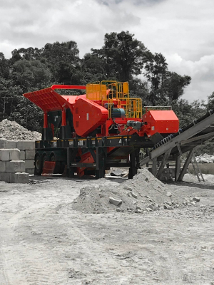 Successful commissioning of a Sandvik crusher type UJ310