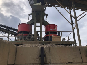 Successful commissioning by Lutze Process of a new Sandvik type CH430 conecrusher