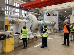 Successful test of Metso slurry pump XM500