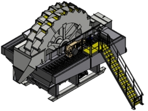 Lutze Process receives the order to supply a new bucket wheel type E 6514 H from Stichweh.