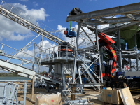 Supply and assembly of a new Sandvik CH430 cone crusher with MCR platform which will be used to crush gravel up to 100mm.