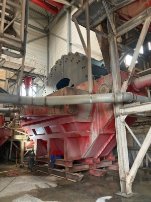 Lutze Process together with its partner SMT-Stichweh has successfully replaced a wheel body on a non Stichweh bucket wheel