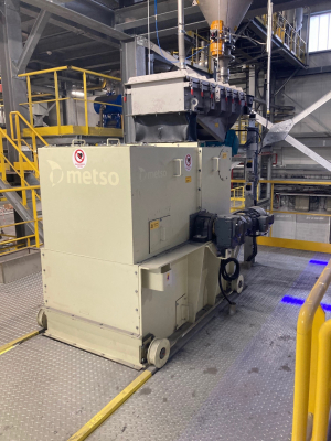 Successful commissioning of a Dry Magnetic Drum Separator type DS1206-25 from by Metso Outotec sold and supplied by Lutze Process
